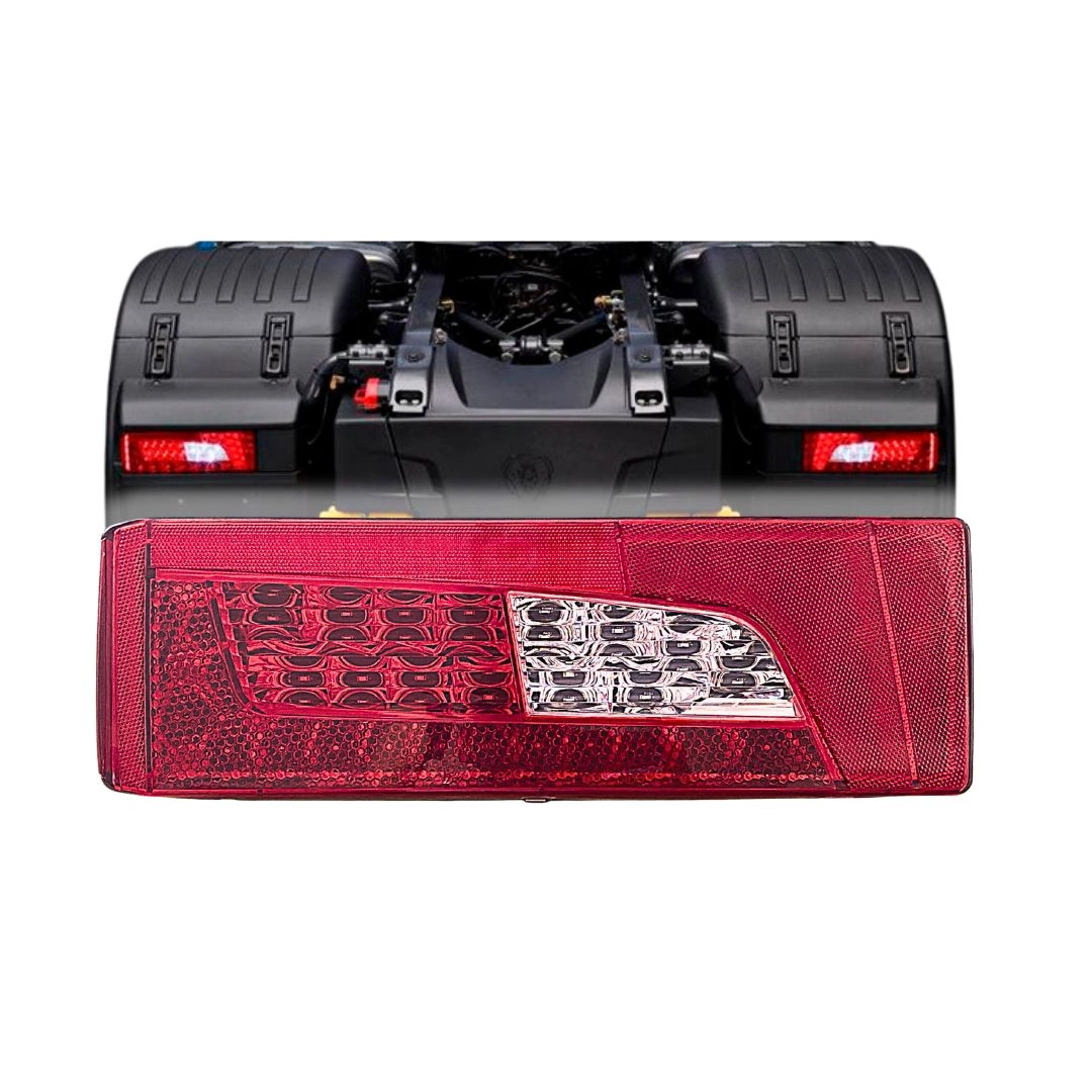Lanterna Traseira Para Caminhão Scania S5 S6 Serie 5 Série 6 PGR Streamline Lado Esquerdo 2241858 2241860