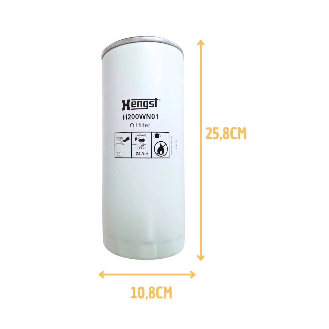 Filtro de Oleo Para Volvo FH FM FMX NH NL Bus Hengst