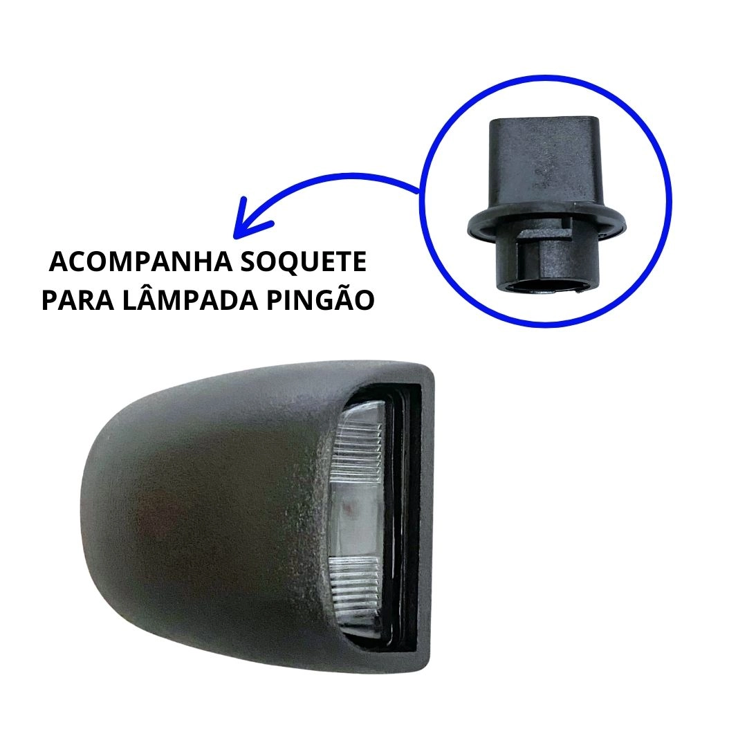 Par Lanterna Luz de Placa Para GM Chevrolet S10 Após 2013