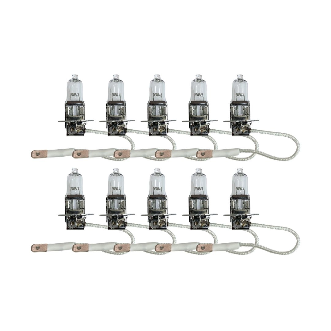 Kit 10 Lampadas H3 70W 24V Halogena Gauss GL45H3 Inmetro Kit 10 Lampadas H3 70W 24V Halogena Gauss GL45H3 Inmetro