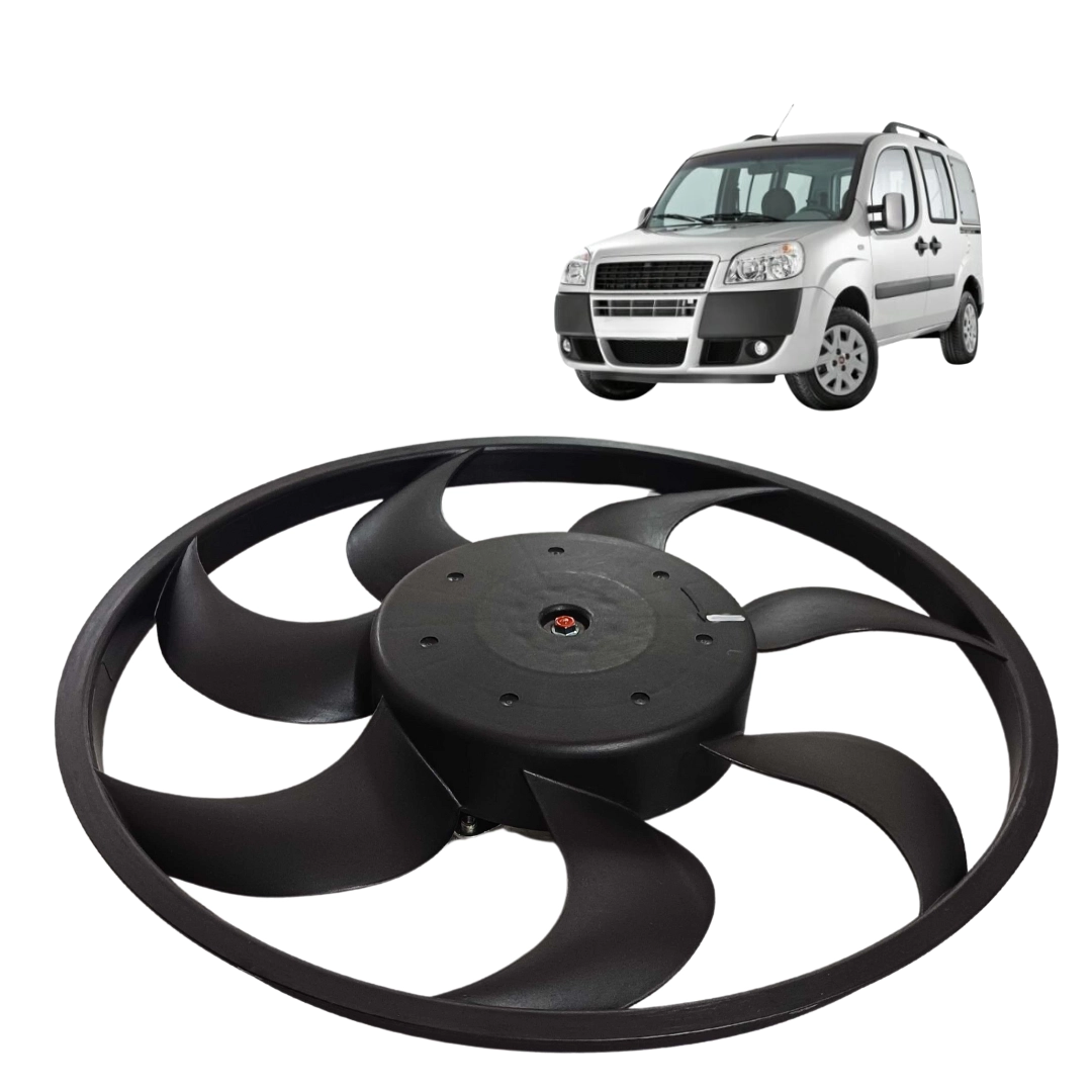 Ventoinha Radiador Para Doblo 1.4 1.8 2009 a 2015 Ventoinha Radiador Para Doblo 1.4 1.8 2009 a 2015