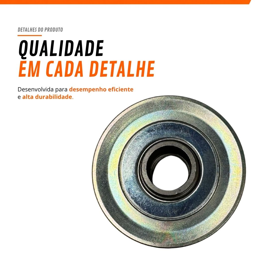 Polia Roda Livre do Alternador Mitsubishi Denso 6 Filetes Para Honda City 1.5 Fit 1.5 Chrysler Pacifica 3.8 V6 Zen