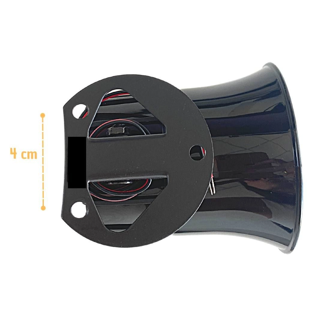 Sirene Alarme Residencial Automotivo Geral 12V 120dB 2 Tons