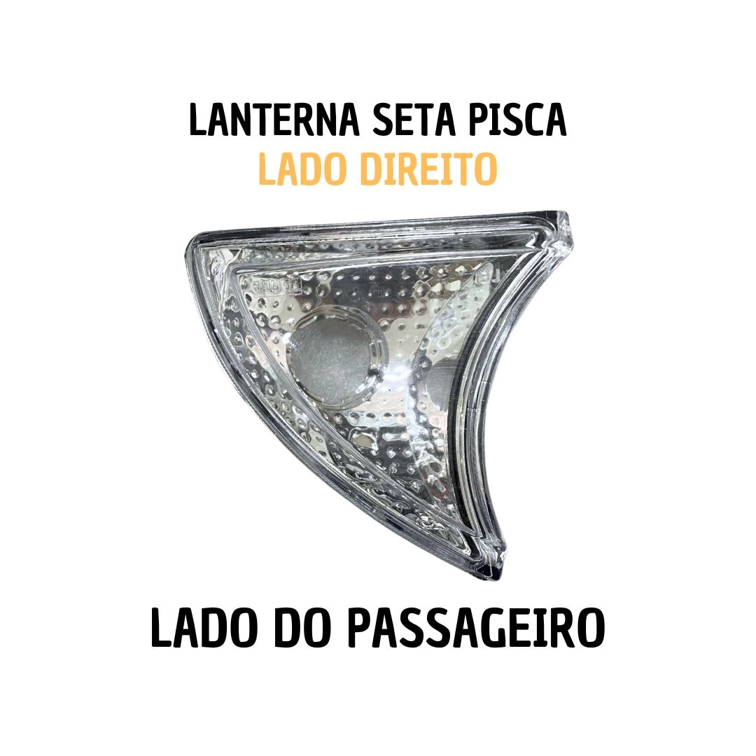 Par Lanterna Seta Pisca Para Iveco Stralis Hiway White