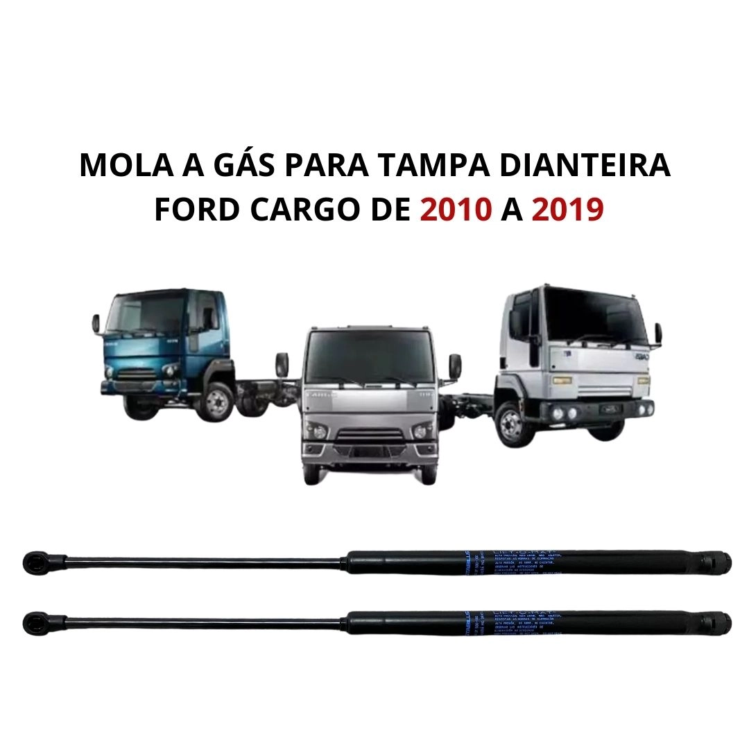 Par Amortecedor Capo Para Ford Cargo 1119 1419 1519 1719