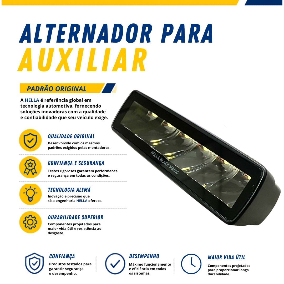 Par Farol Auxiliar Barra Led Longo Alcance Black Magic Spot Quadriciclo Jeep Utv Hella 1FB358176211 Par Farol Auxiliar Barra Led Longo Alcance Black Magic Spot Quadriciclo Jeep Utv Hella 1FB358176211