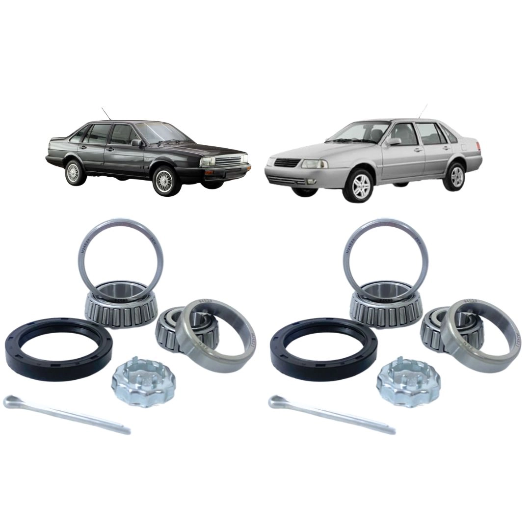 Kit 2 Rolamento Roda Traseira Para VW Santana 1984 a 2006