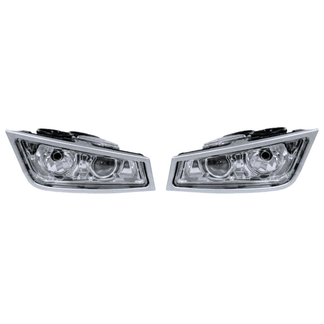 Kit Farol Principal Auxiliar Duplo Para Volvo FM FH