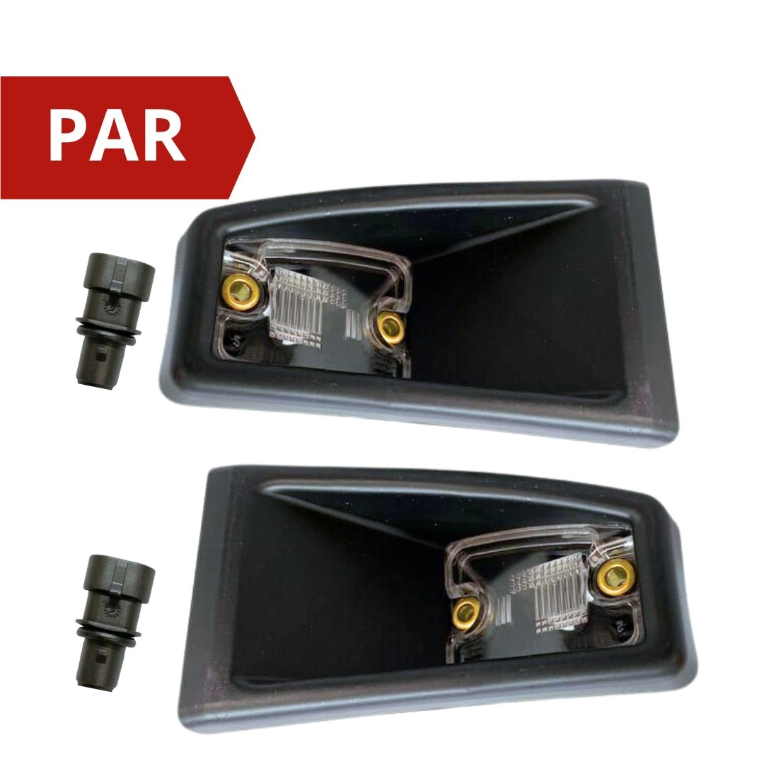 Par Lanterna Luz De Placa Para Fiat Strada 2005 a 2013