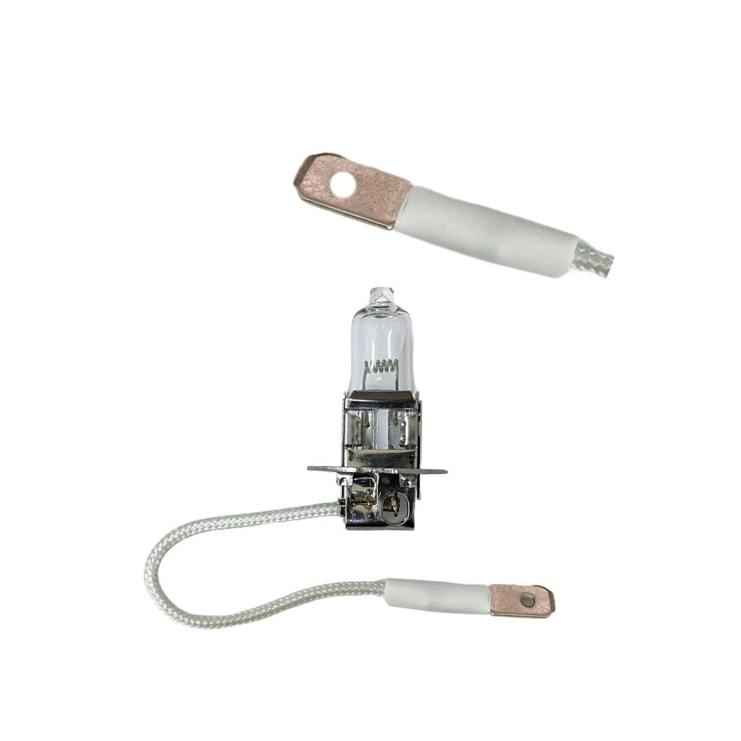 Lâmpada H3 Halógena 24v 70W Farol Alto Neblina Universal Gauss GL45H3
