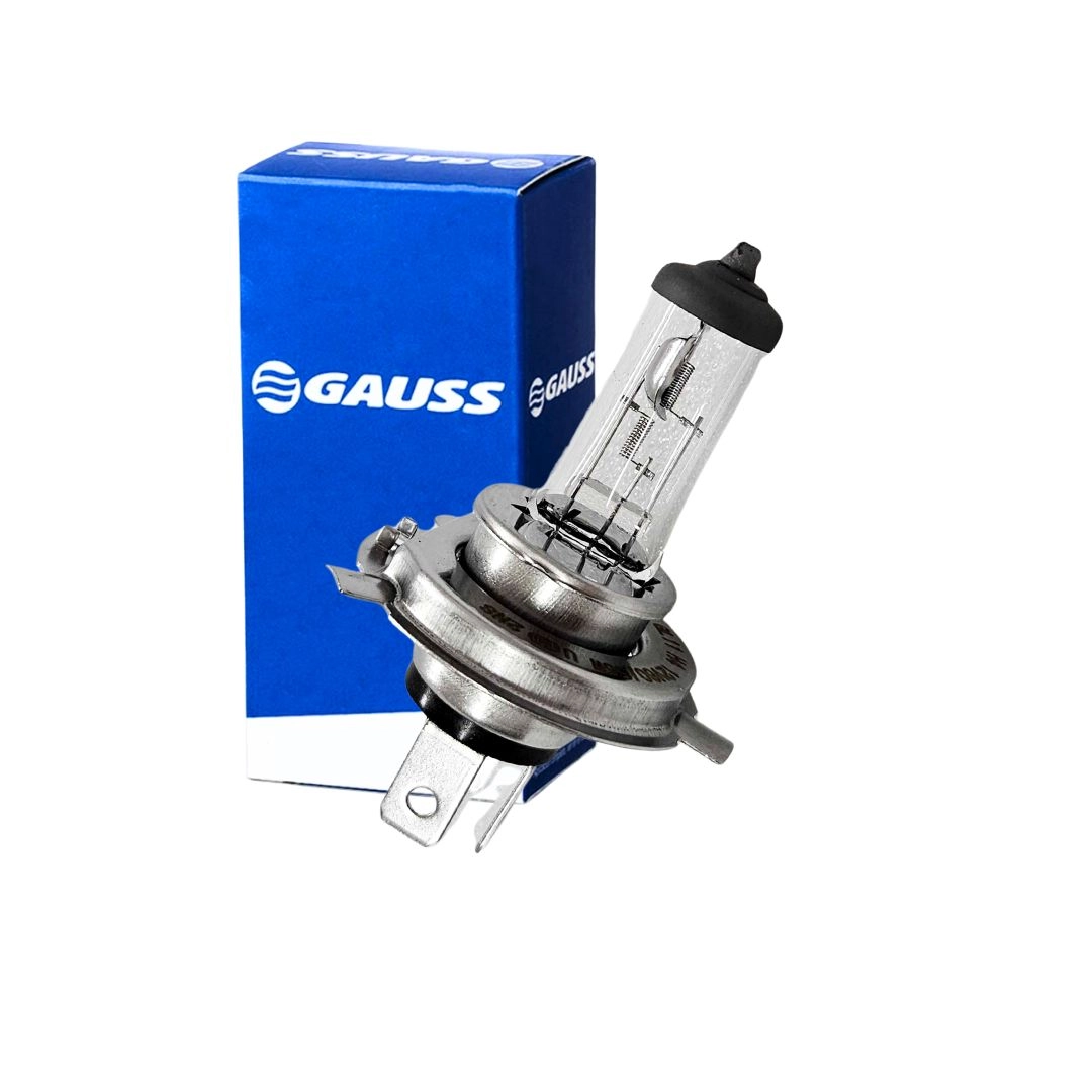 Lâmpada H4 Halógena 60/55W 12V Farol Alto e Baixo Universal Gauss GL11H4