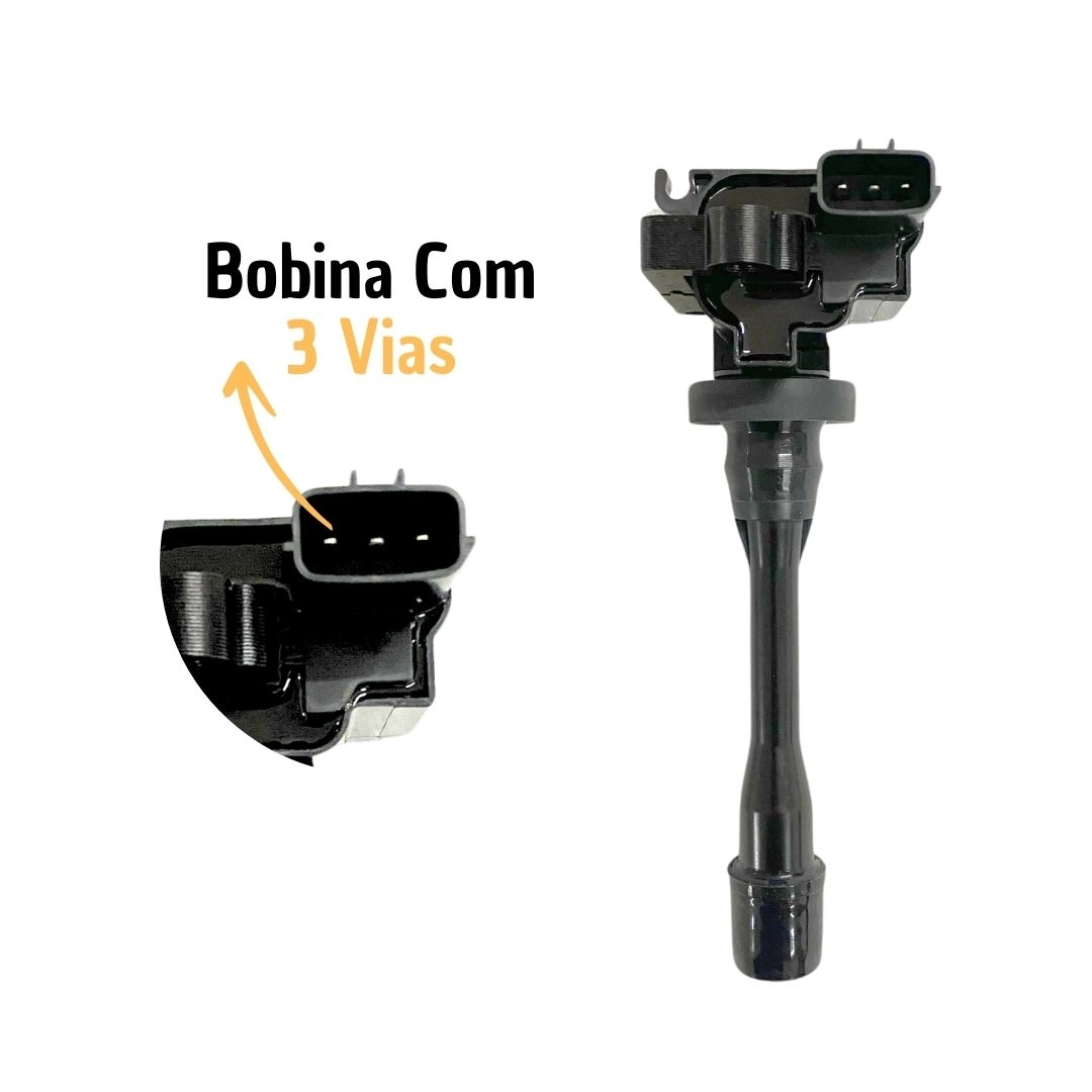 Bobina Ignição Para Lancer 1.6 Pajero 3.0 Gasolina Hella Bobina Ignição Para Lancer 1.6 Pajero 3.0 Gasolina Hella