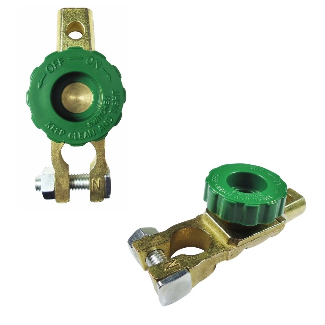 Chave Geral Corta Corrente Terminal Bateria Corta Corrente Automotiva Bivolt 12v/24v DNI 7574