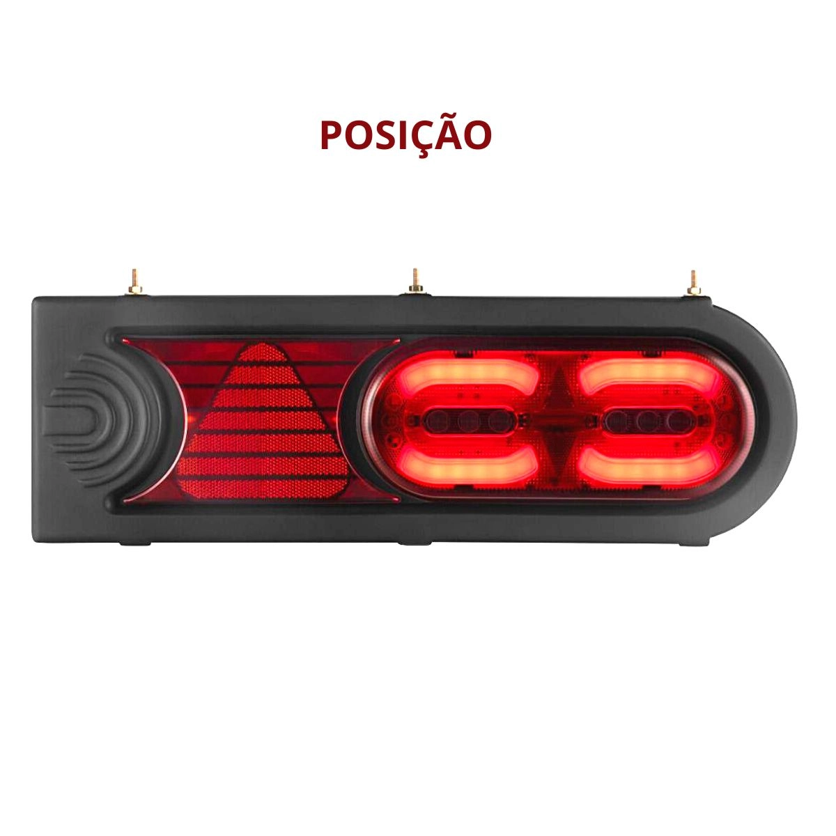 Lanterna Traseira Caminhão Carreta Randon Modulo 24V LED IVA Lanterna Traseira Caminhão Carreta Randon Modulo 24V LED IVA