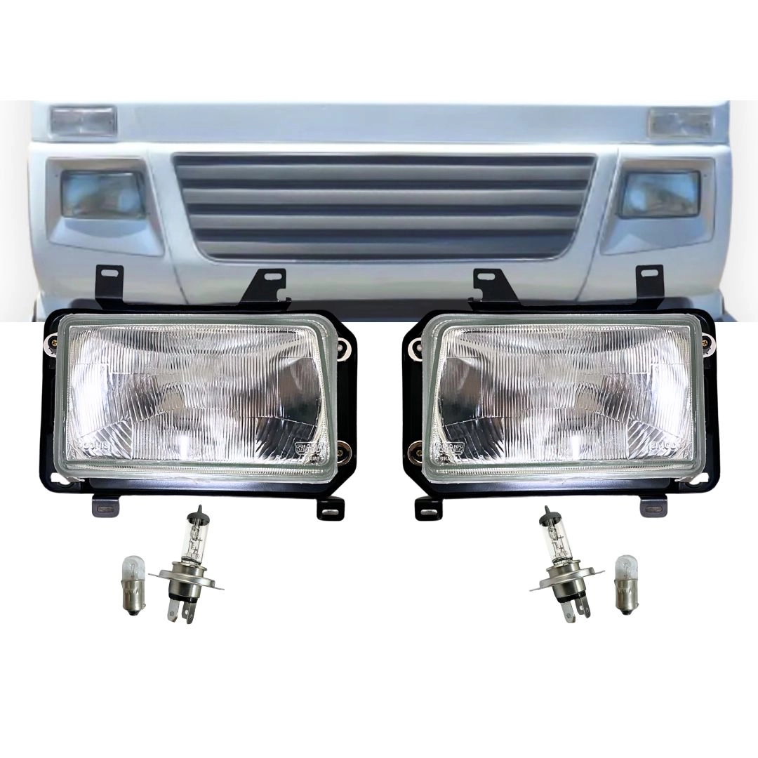Kit Farol Principal VW Worker 7110 8120 8150 9150 Após 2000 Kit Farol Principal VW Worker 7110 8120 8150 9150 Após 2000
