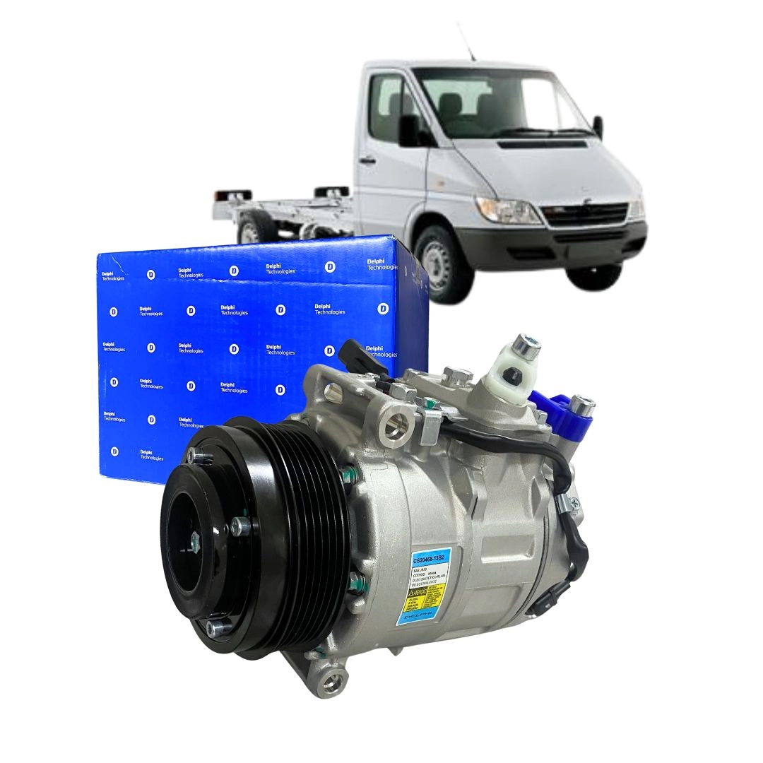 Compressor Ar Para Mercedes Benz Sprinter 311 415 515 2.2 2012 a 2019 Delphi CS20468 Compressor Ar Para Mercedes Benz Sprinter 311 415 515 2.2 2012 a 2019 Delphi CS20468
