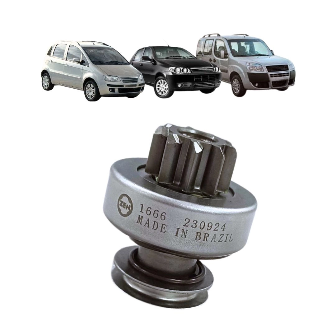 Impulsor Partida Arranque Para Bendix Fiat Doblo Uno Strada