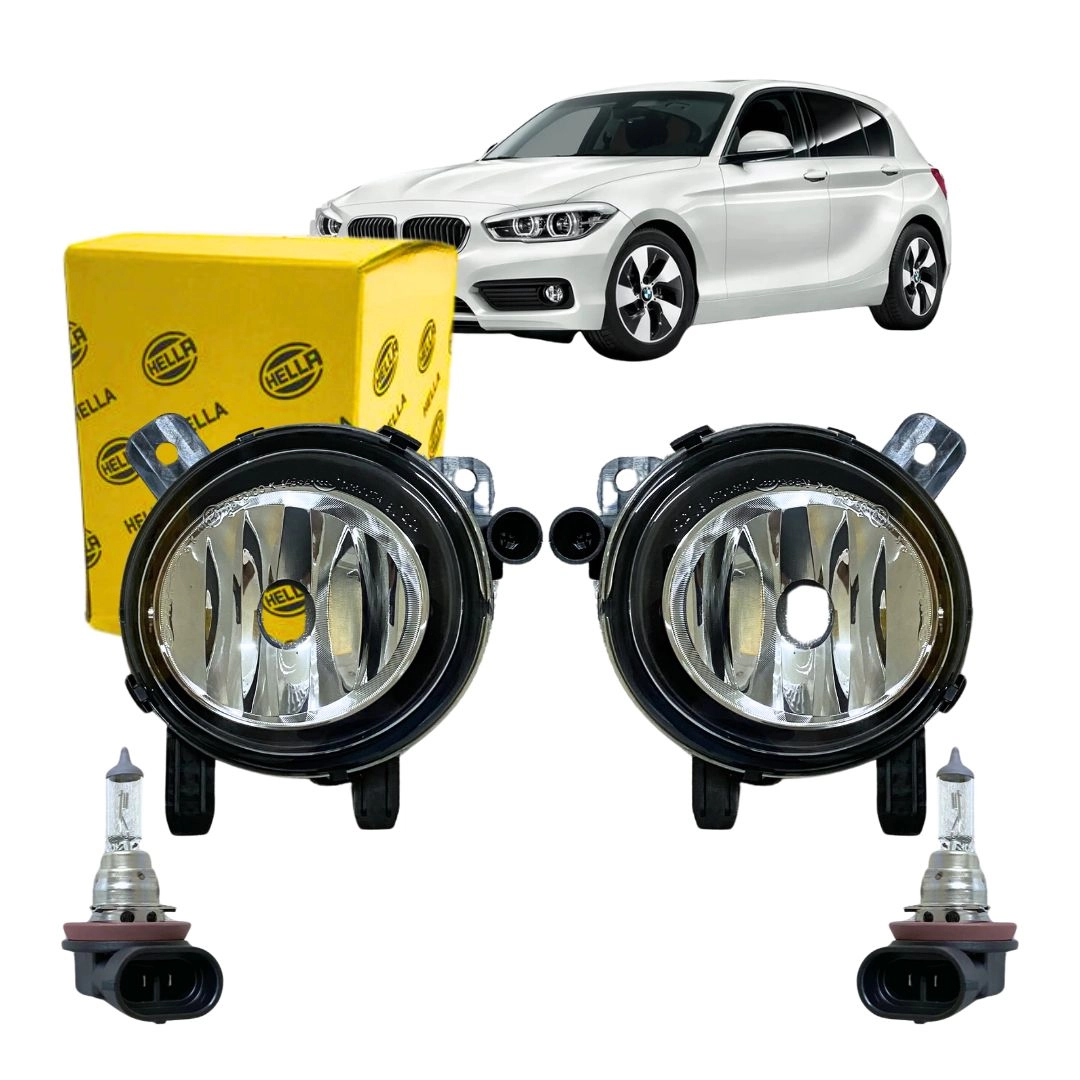 Par Farol Milha Para BMW 114i 116i 118i 2011 a 2019 Hella