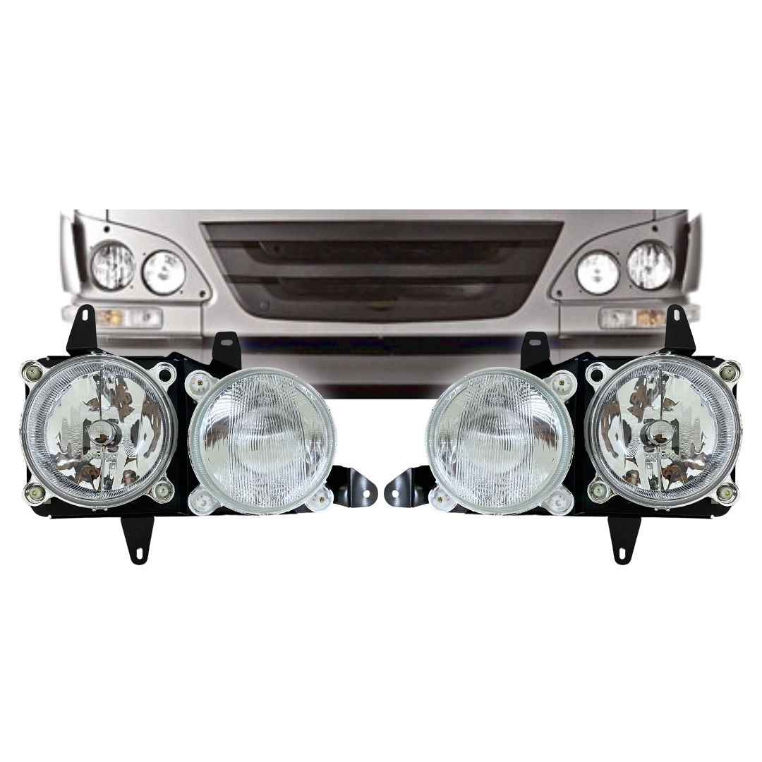 Par Farol Principal Duplo ParaMb Accelo 815 915C 1016 Par Farol Principal Duplo ParaMb Accelo 815 915C 1016
