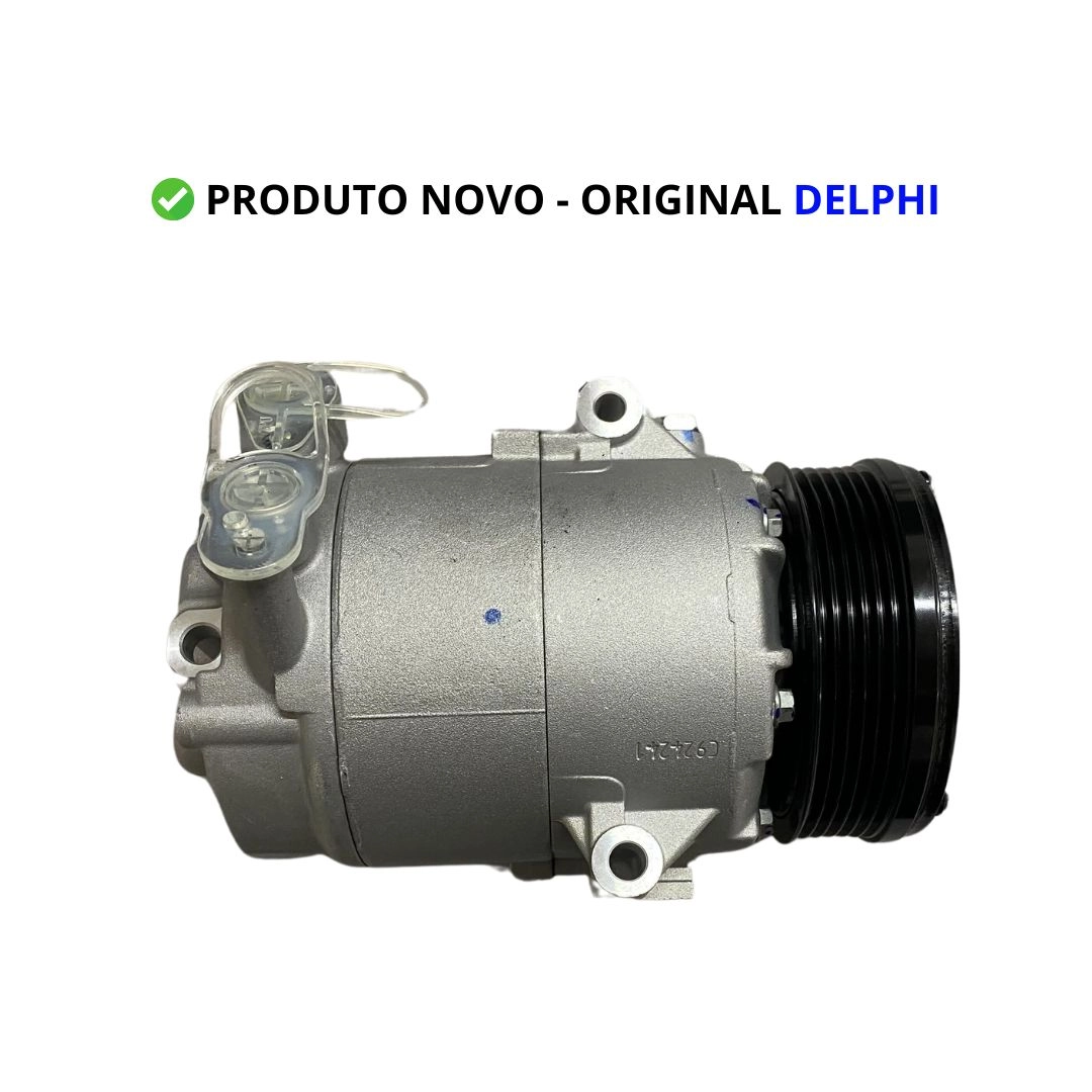 Compressor Ar Para Volkswagen Gol Parati Saveiro 1.6 1.8 2.0 2002 a 2009 Delphi CS10045 Compressor Ar Para Volkswagen Gol Parati Saveiro 1.6 1.8 2.0 2002 a 2009 Delphi CS10045