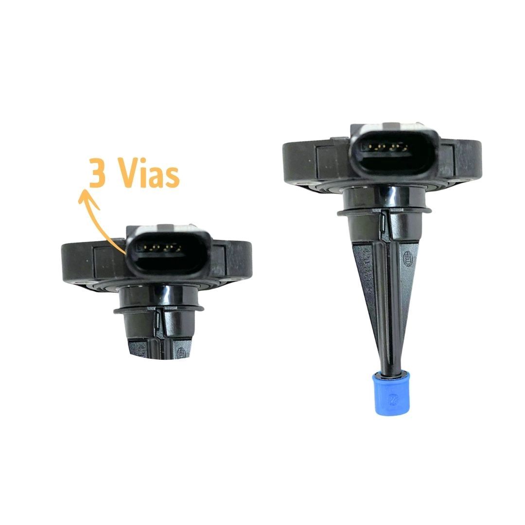 Sensor Nível Óleo 12v Para Audi A1 1.4 TFSI Q3 1.4 TFSI 2012 a 2016 Hella 04E907660C 6PR013680071 Sensor Nível Óleo 12v Para Audi A1 1.4 TFSI Q3 1.4 TFSI 2012 a 2016 Hella 04E907660C 6PR013680071