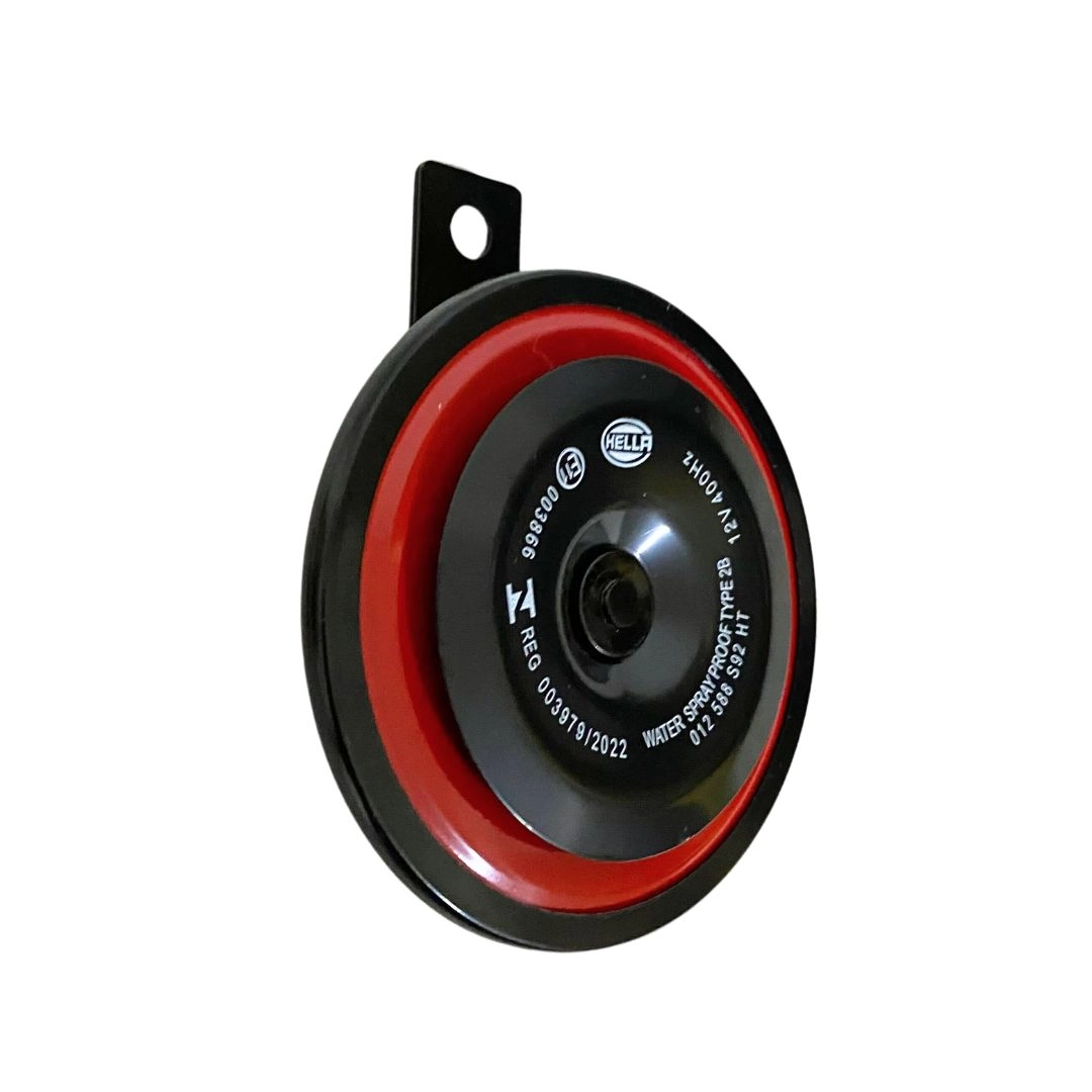 Buzina Bibi Bi-Bi Disco Paquerinha Universal 12v 98mm Para Ford Vw Gm Fiat Hella 3AL012588291