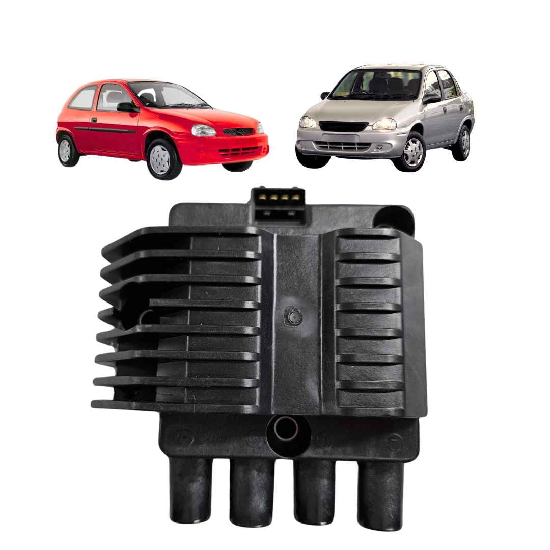 Bobina Ignição Para Corsa 1.0 1.6 1998 a 2007 Delphi