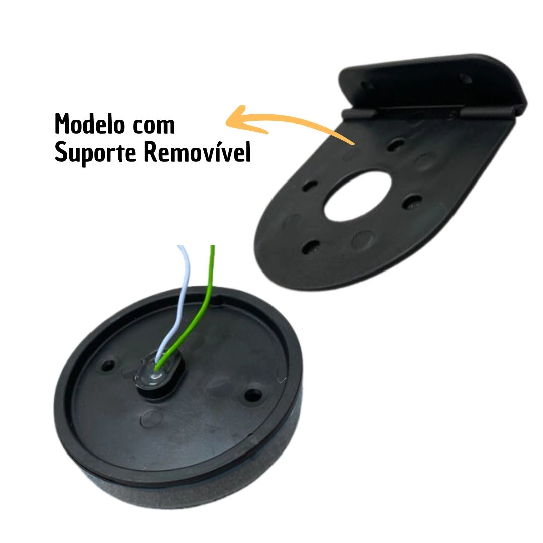 Lanterna Lateral LED Para Caminhão Reboque Randon Guerra Facchini Bivolt Cristal Com Suporte