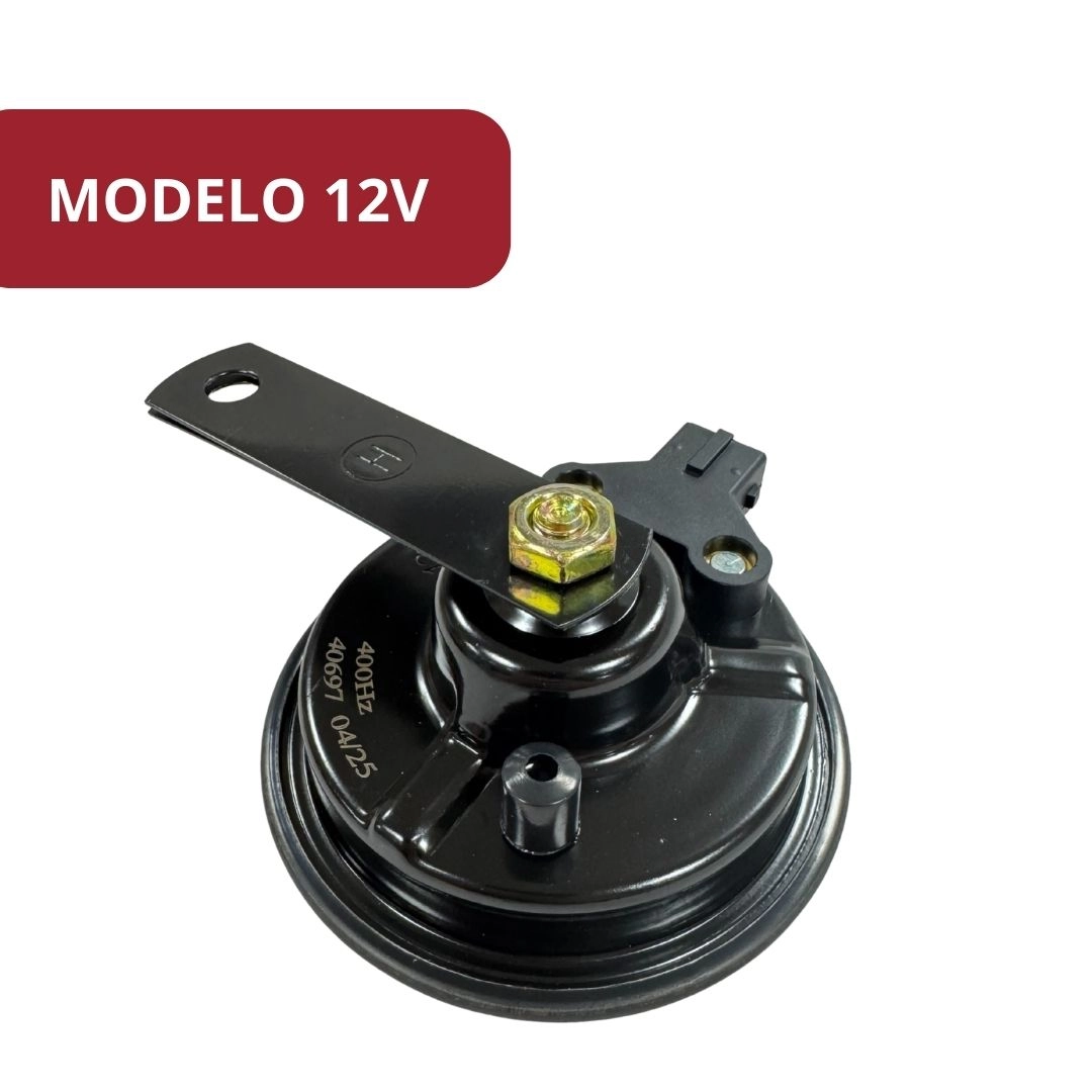 Buzina Bi-Bi Bibi Paquerinha 12v 2 Vias Para Ford EcoSport Fiesta Hatch Ka Vetor 7S5513802-DA