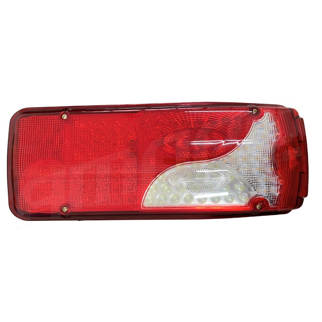 Lanterna Traseira Botinha LED 24v Para Scania Série 4 Scania Série 5 Após 2007 Com Vigia  Direito