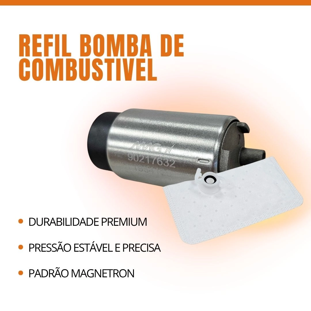 Refil da Bomba de Combustível Para Honda Cg Fan 125 Cargo Cg 160 Start 125 2016 a 2024 Magnetron 90217632 Refil da Bomba de Combustível Para Honda Cg Fan 125 Cargo Cg 160 Start 125 2016 a 2024 Magnetron 90217632