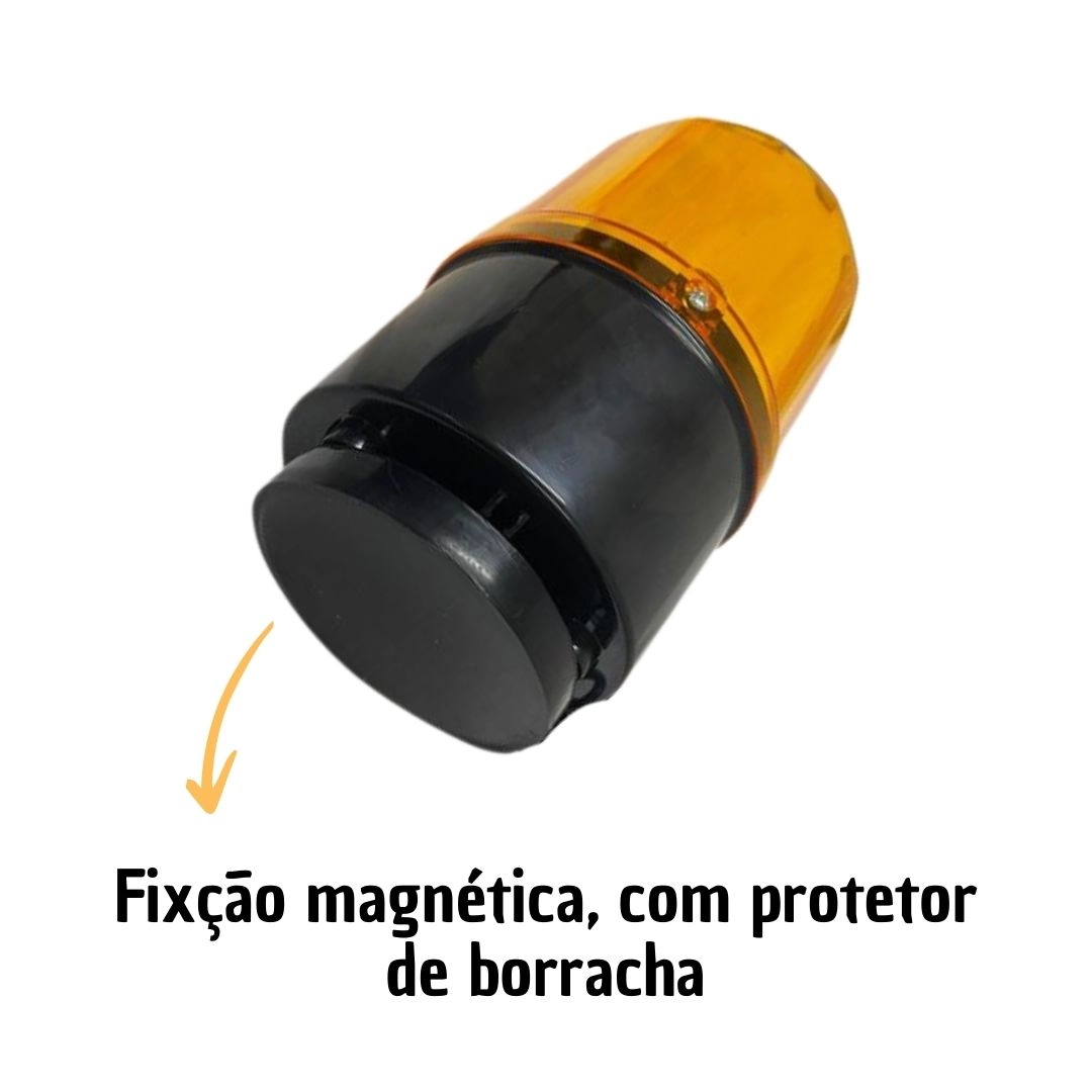 Giroflex Luz Emergência LED Giroled Universal Bivolt Âmbar