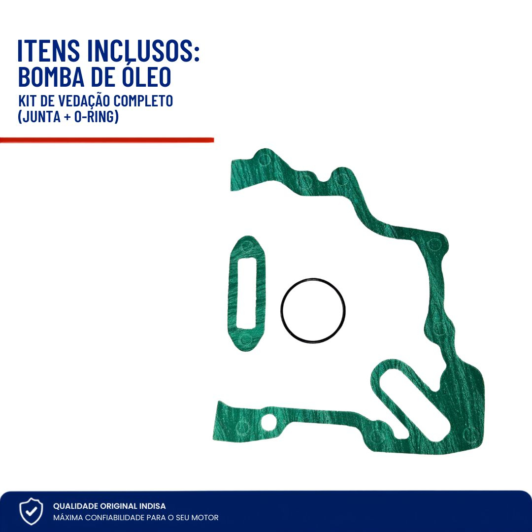 Bomba De Óleo Para Motor EA111 Vw Gol 1.0 1.6 Fox 1.0 1.6 Crossfox 1.0 1.6 Polo Golf Saveiro Parati Indisa 030115105N 