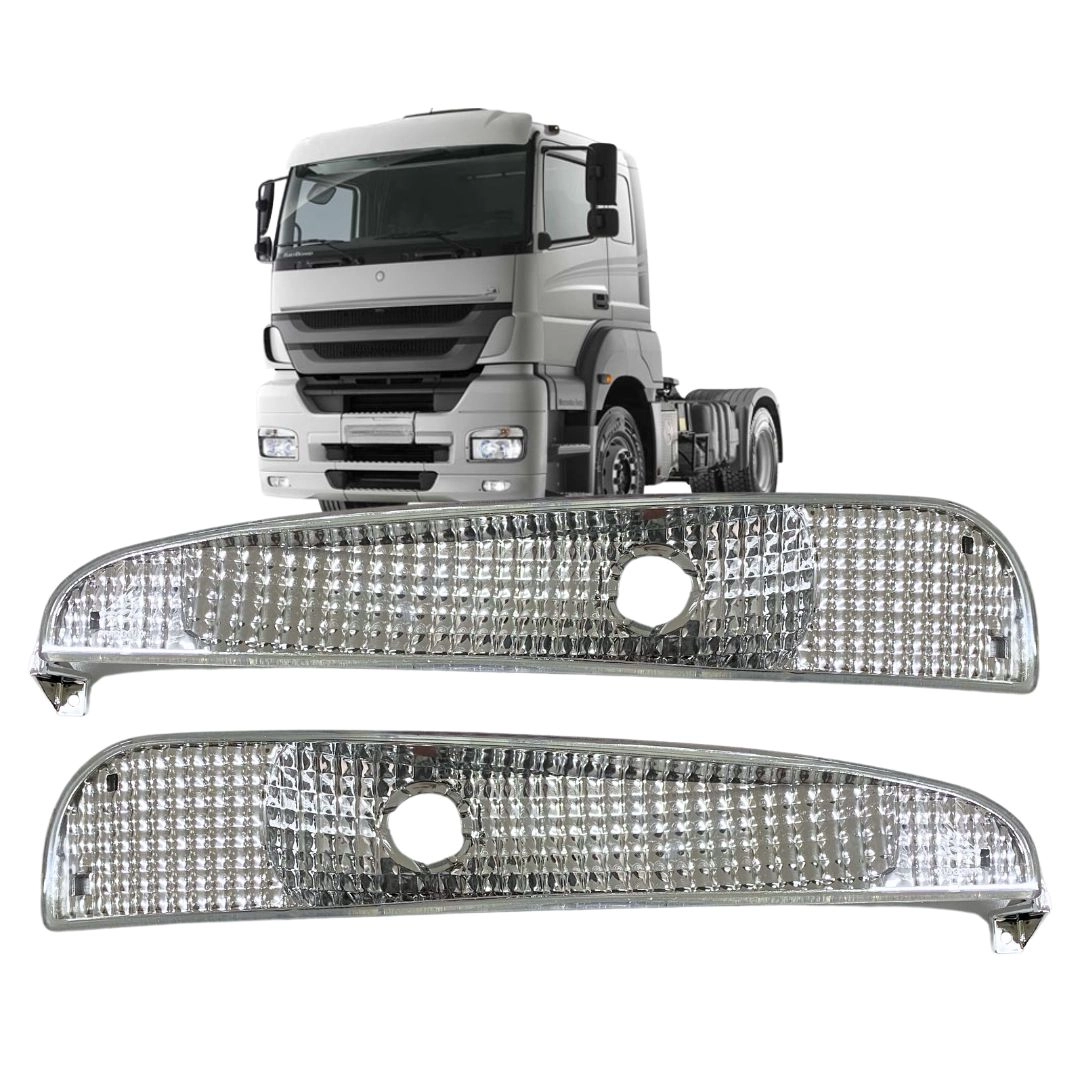 Par Lanterna Pisca Seta Caminhão Para Mercedes Benz Axor