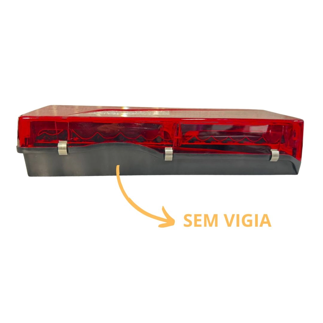 Lanterna Traseira Para Caminhão Scania S5 S6 Serie 5 Série 6 PGR Streamline Lado Direito 2241858 2241860