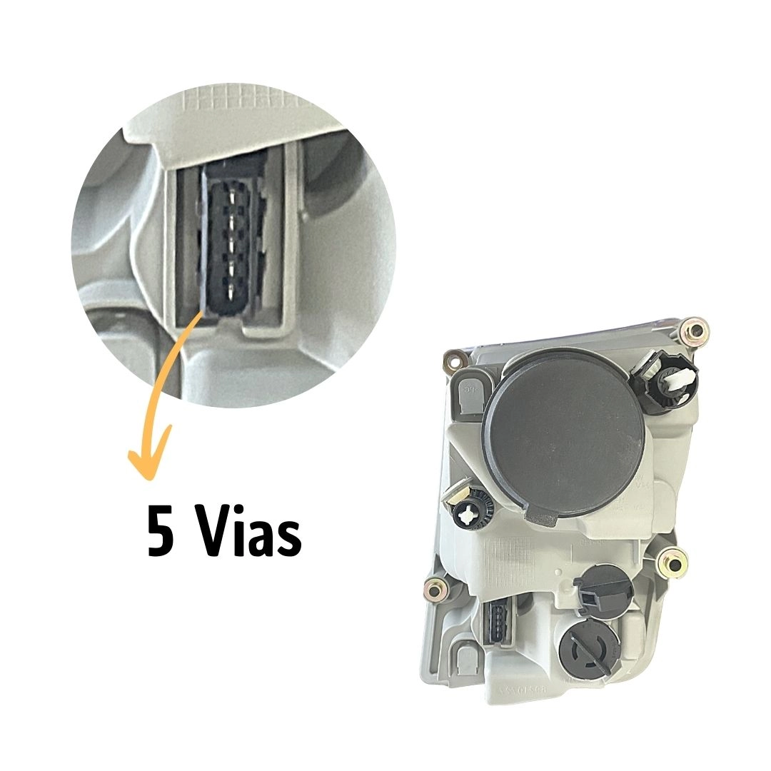 Farol Dianteiro Principal 24v Para Volvo Vm 220 Vm 260 Vm 330 2005 a 2013 Lado Direito EDN 20818771 Farol Dianteiro Principal 24v Para Volvo Vm 220 Vm 260 Vm 330 2005 a 2013 Lado Direito EDN 20818771