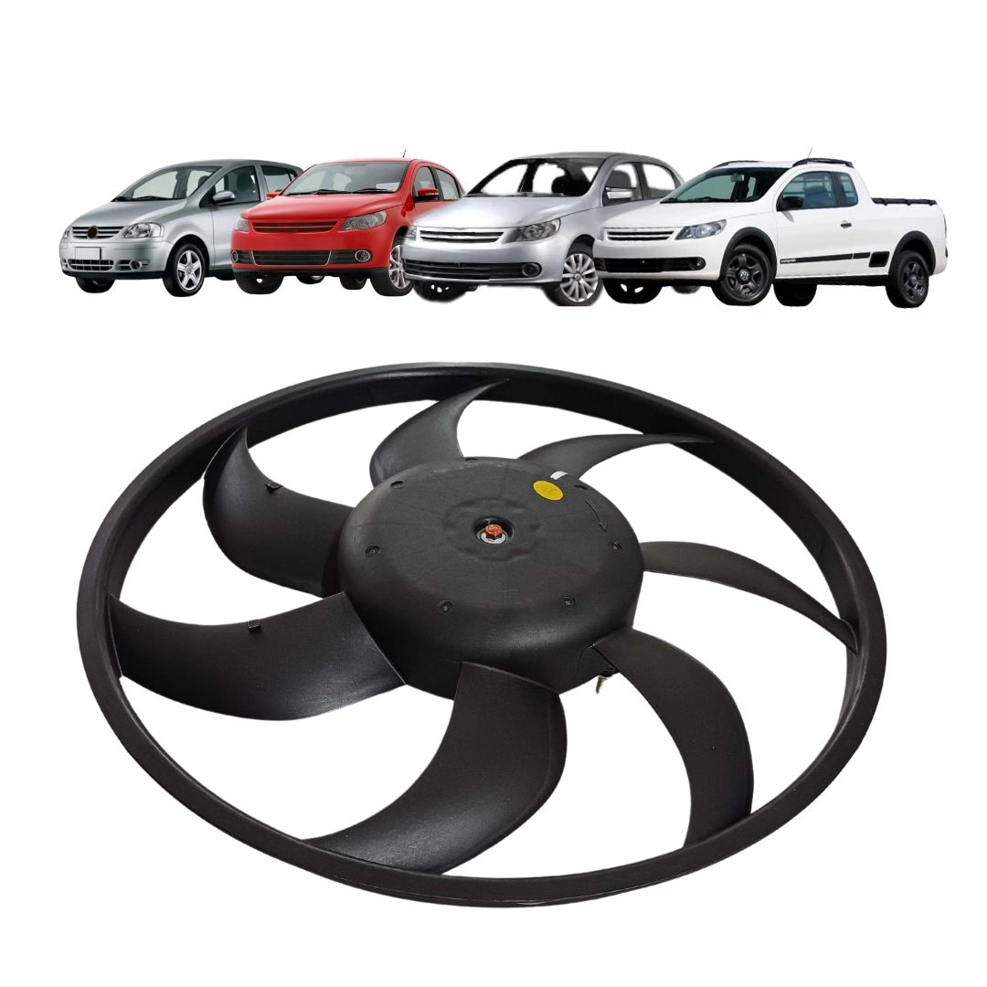 Ventoinha Radiador Para Gol Saveiro Voyage Fox G5 após 2008