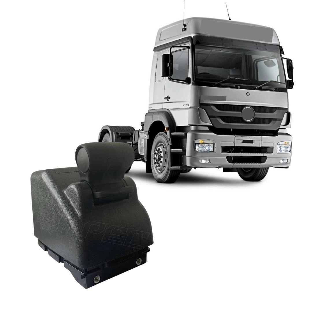 Manopla do Câmbio Automático 24v Power Shift Para Mercedes Axor 2006 a 2022 EDN 0002603298