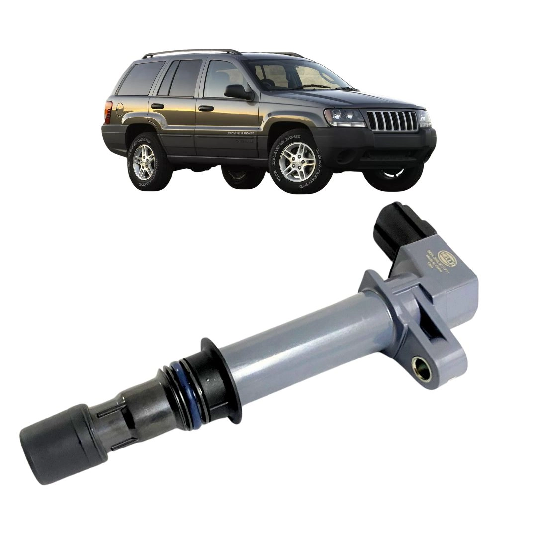 Bobina de Ignição Para Grand Cherokee 4.7 1998 a 2006 Hella Bobina de Ignição Para Grand Cherokee 4.7 1998 a 2006 Hella