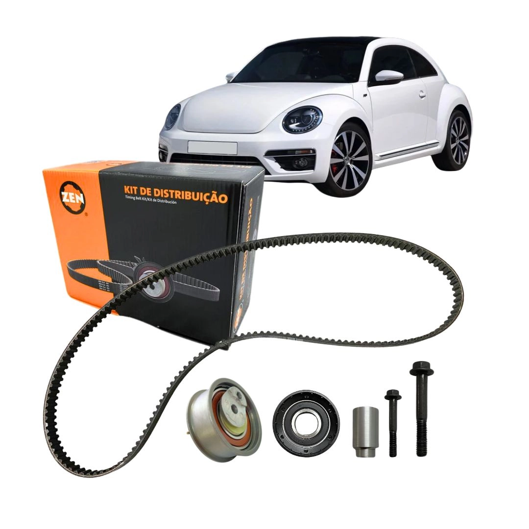 Kit Polia Tensor e Correia Dentada Para New Beetle 1.4 EA211 Kit Polia Tensor e Correia Dentada Para New Beetle 1.4 EA211