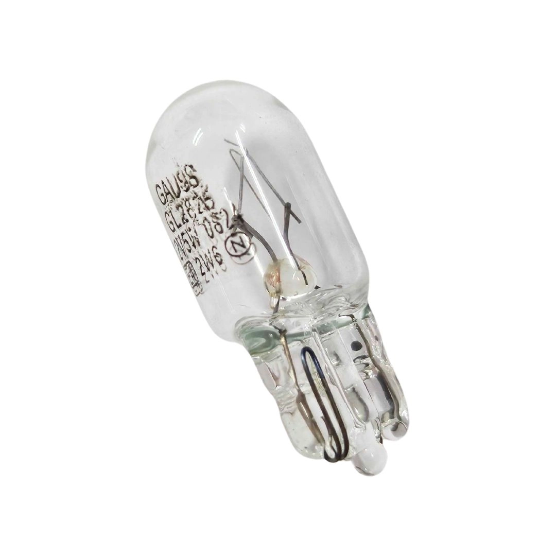 Kit 10 Lâmpada Pingo D'Água Lâmpada Pingão W5W 12v 5W Halógena Universal Gauss GL2825