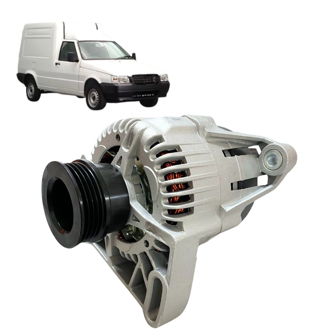 Alternador Para Fiorino Furgão 1.3 2003 a 2013 ZEN 44002 Alternador Para Fiorino Furgão 1.3 2003 a 2013 ZEN 44002