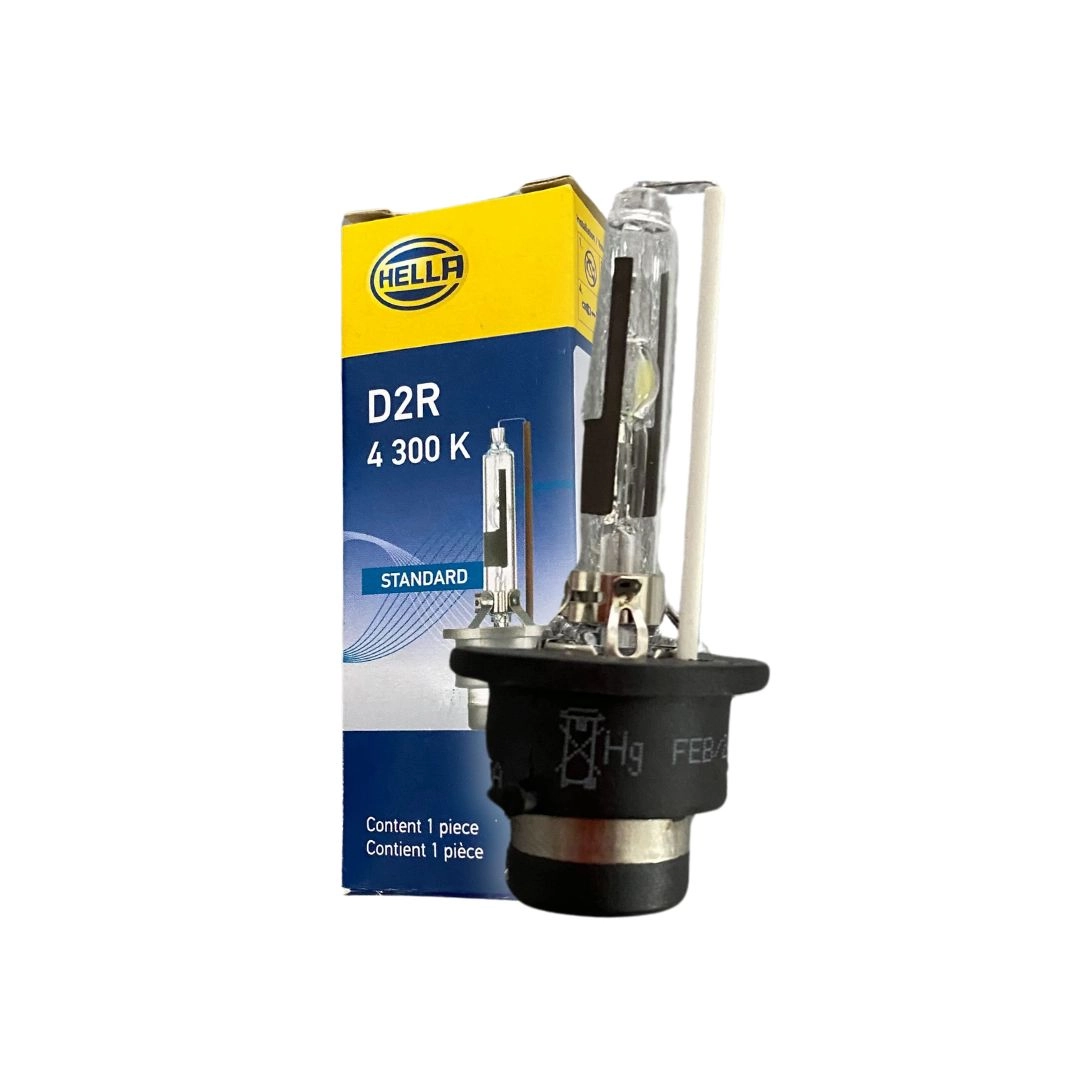 Lâmpada Xênon Bivolt 12v / 24v Farol Alto Baixo Universal Hella D2R4300K