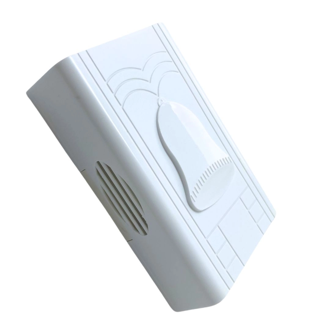 Campainha Musical Ding Dong 127V Branco Com Fio P/ Porta Campainha Musical Ding Dong 127V Branco Com Fio P/ Porta