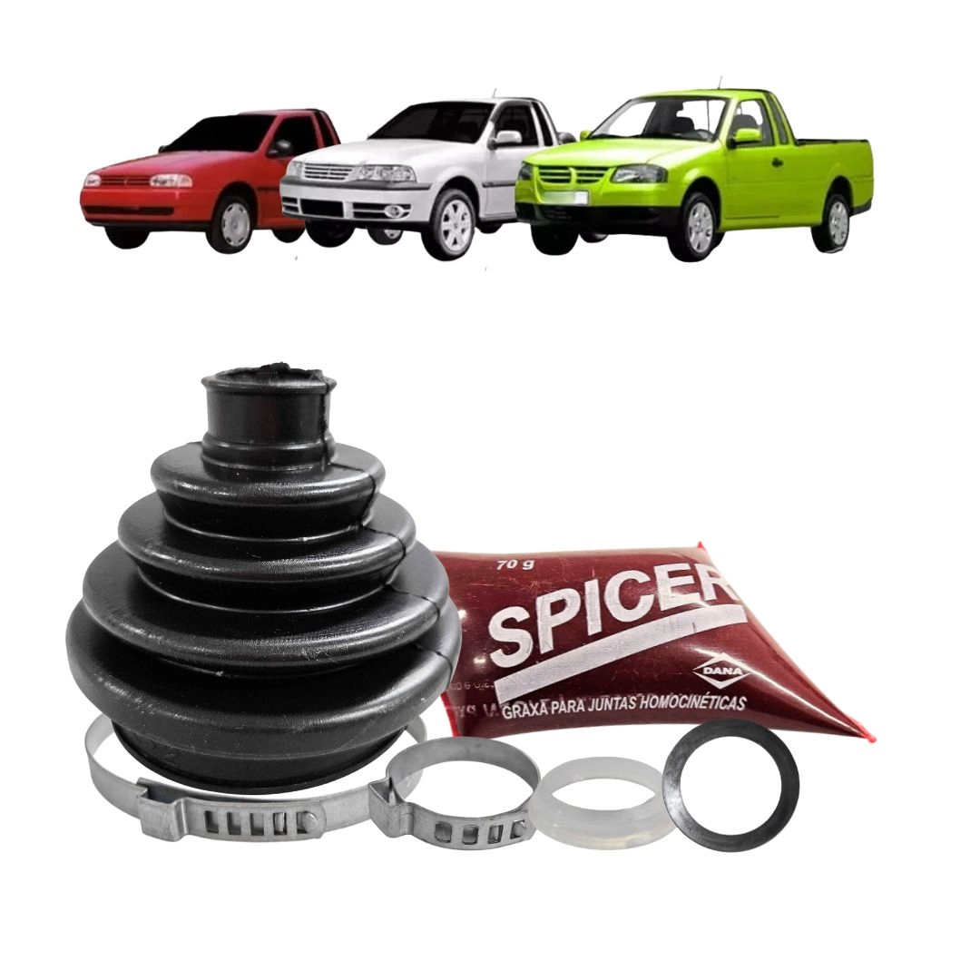 Kit Reparo Coifa Homocinetica Para Saveiro 1.6 96 a 09 Roda Kit Reparo Coifa Homocinetica Para Saveiro 1.6 96 a 09 Roda