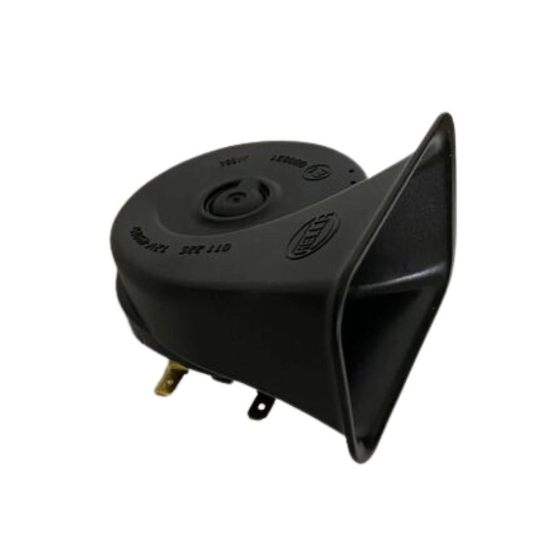Buzina Caracol 110dB Universal 12v Para Carro Moto 2 Terminais Hella 3FG011225171