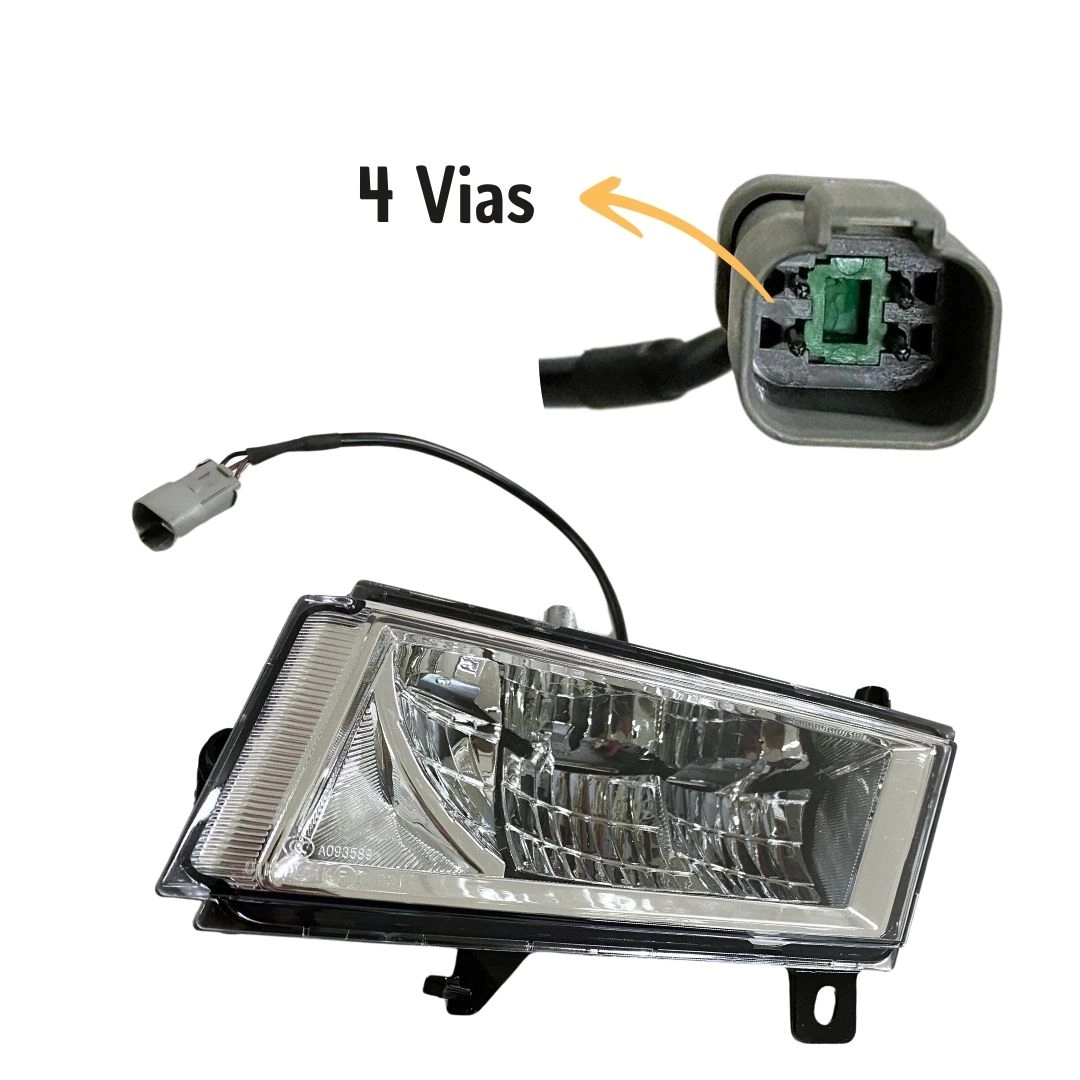 Par Farol Auxiliar Para Scania NTG S6 Serie 6 LED