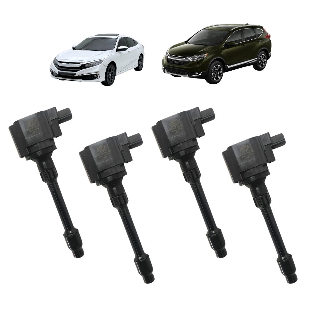 Kit 4 Bobina Ignição Para Civic Touring SI Coupe CR-V Hella Kit 4 Bobina Ignição Para Civic Touring SI Coupe CR-V Hella