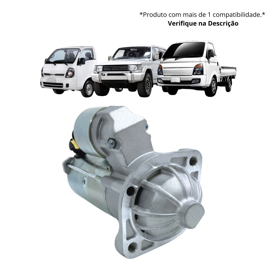 Motor Arranque Partida 12V Hr Pajero Bongo ZEN Z32003 Motor Arranque Partida 12V Hr Pajero Bongo ZEN Z32003
