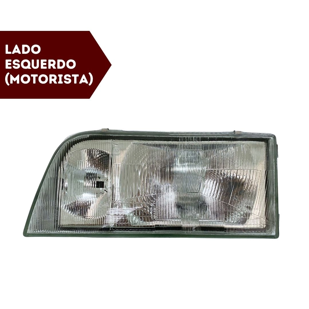 Farol Principal Ford Opala Caravan 88 a 92 Vidro Esquerdo Farol Principal Ford Opala Caravan 88 a 92 Vidro Esquerdo